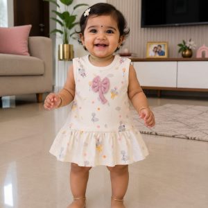 Cotton Frock - Stylish